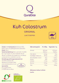 Organic Cow Colostrum Powder